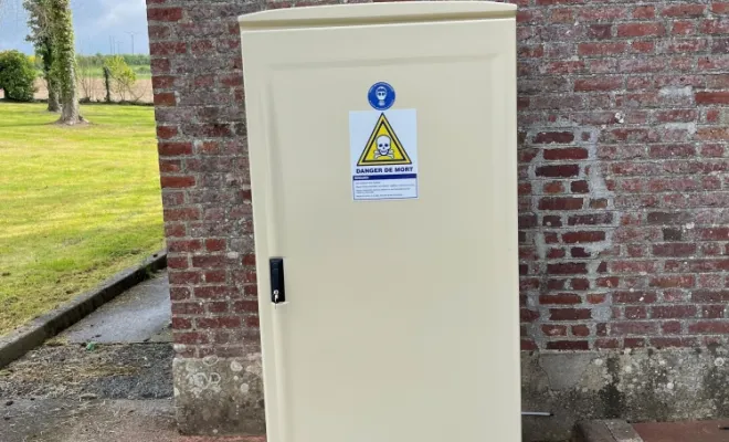 Installation d'une  injection de chlore gazeux à Ailly-sur-Noye, Amiens, RES'EAUX SERVICES